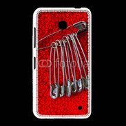 Coque Nokia Lumia 635 Épingles à nourrice couture 