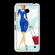 Coque Nokia Lumia 635 Hôtesse de l'air 3