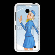 Coque Nokia Lumia 635 Hôtesse de l'air 6