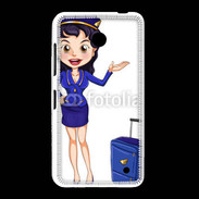 Coque Nokia Lumia 635 Hôtesse de l'air 7