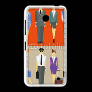 Coque Nokia Lumia 635 Commandant de bord et hôtesse de l'air 2