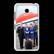 Coque Nokia Lumia 635 Commandant de bord et hôtesse de l'air 3