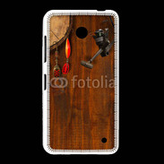 Coque Nokia Lumia 635 Canne à pêche et hameçons pêcheur