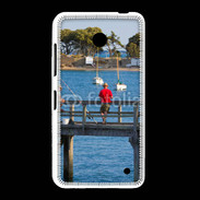 Coque Nokia Lumia 635 Pêcheurs sur ponton