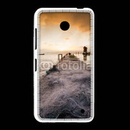Coque Nokia Lumia 635 Filet de pêche sur ponton pêcheur