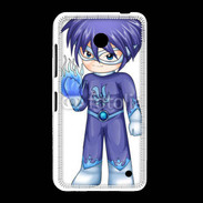 Coque Nokia Lumia 635 Chibi style illustration of a superhero