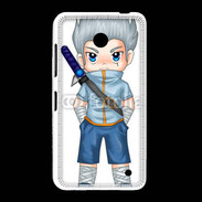 Coque Nokia Lumia 635 Chibi style illustration of a superhero 2