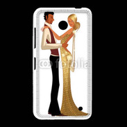 Coque Nokia Lumia 635 Couple glamour dessin