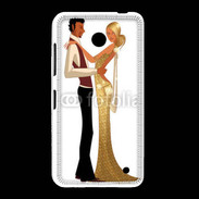 Coque Nokia Lumia 635 Couple glamour dessin