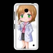 Coque Nokia Lumia 635 Cute cartoon illustration of a waiter