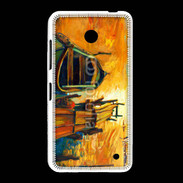Coque Nokia Lumia 635 Peinture de bateau