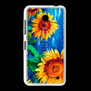 Coque Nokia Lumia 635 Peinture de tournesol