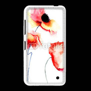Coque Nokia Lumia 635 Peinture de Coquelicots 25