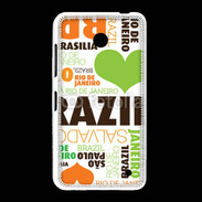 Coque Nokia Lumia 635 I love Brésil