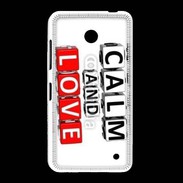 Coque Nokia Lumia 635 Keep calm et love me