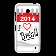 Coque Nokia Lumia 635 I love Bresil 2014