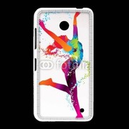 Coque Nokia Lumia 635 Danseuse en couleur