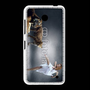 Coque Nokia Lumia 635 Danseuse avec tigre