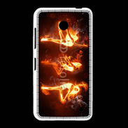 Coque Nokia Lumia 635 Danseuse feu