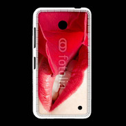 Coque Nokia Lumia 635 Rose et bouche
