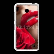Coque Nokia Lumia 635 Bouche et rose glamour
