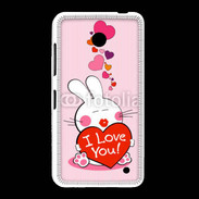 Coque Nokia Lumia 635 I love you Bunny
