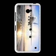 Coque Nokia Lumia 635 Atterrissage d'un avion de ligne