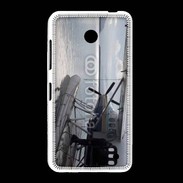 Coque Nokia Lumia 635 Hydravion noir et blanc