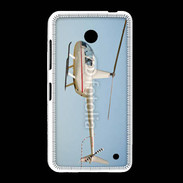 Coque Nokia Lumia 635 Hélicoptère R44 blanc