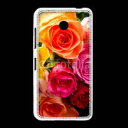 Coque Nokia Lumia 635 Bouquet de roses multicouleurs