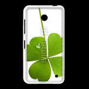 Coque Nokia Lumia 635 Trèfle à 4 feuilles