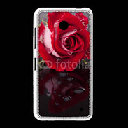 Coque Nokia Lumia 635 Belle rose Rouge 10