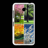 Coque Nokia Lumia 635 Arbres 4 saisons