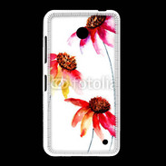 Coque Nokia Lumia 635 Belles fleurs en peinture