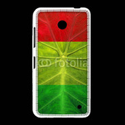 Coque Nokia Lumia 635 Feuille rasta