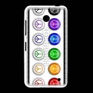 Coque Nokia Lumia 635 Love and peace 5