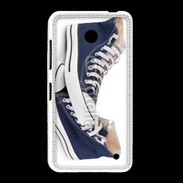 Coque Nokia Lumia 635 Paire de converse bleue