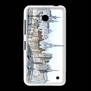 Coque Nokia Lumia 635 Vintage Paris en dessin 2