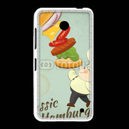 Coque Nokia Lumia 635 Hamburger vintage