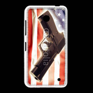 Coque Nokia Lumia 635 Pistolet USA