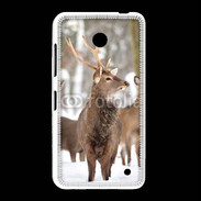 Coque Nokia Lumia 635 Cerf et biche en troupeau