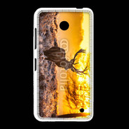 Coque Nokia Lumia 635 Cerf au couché de soleil 610