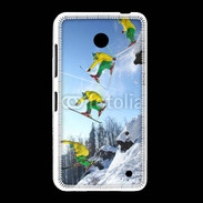 Coque Nokia Lumia 635 Ski freestyle en montagne 20
