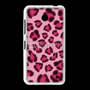 Coque Nokia Lumia 635 Léopard rose