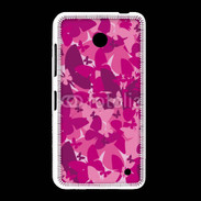 Coque Nokia Lumia 635 Papillon rose