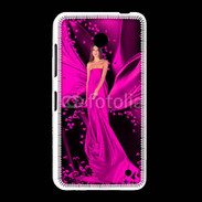 Coque Nokia Lumia 635 Mode robe longue fushia