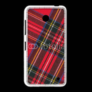 Coque Nokia Lumia 635 Mode tissus écossais rouge