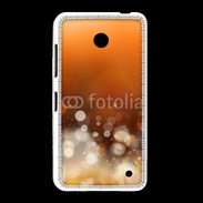 Coque Nokia Lumia 635 Fond bulles ocres
