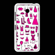 Coque Nokia Lumia 635 Fond fashion rose