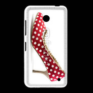 Coque Nokia Lumia 635 escarpin petits pois